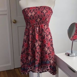 Urban Outfitters Strapless Sundress